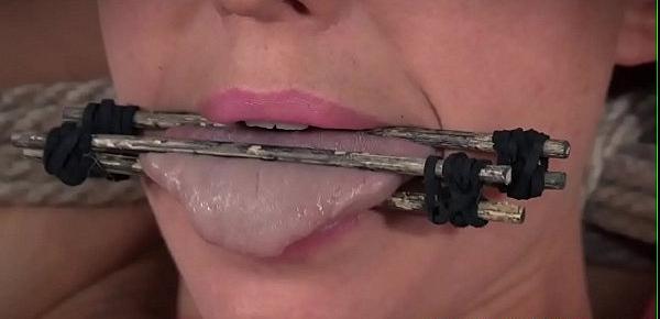  Whipped tiedup submissive punished with nt